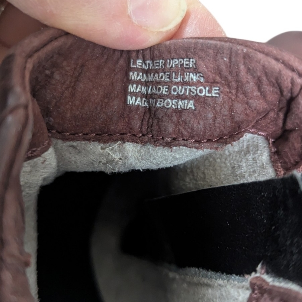 Miz Mooz Rich Brown Combat Boots - Picture 5 of 7